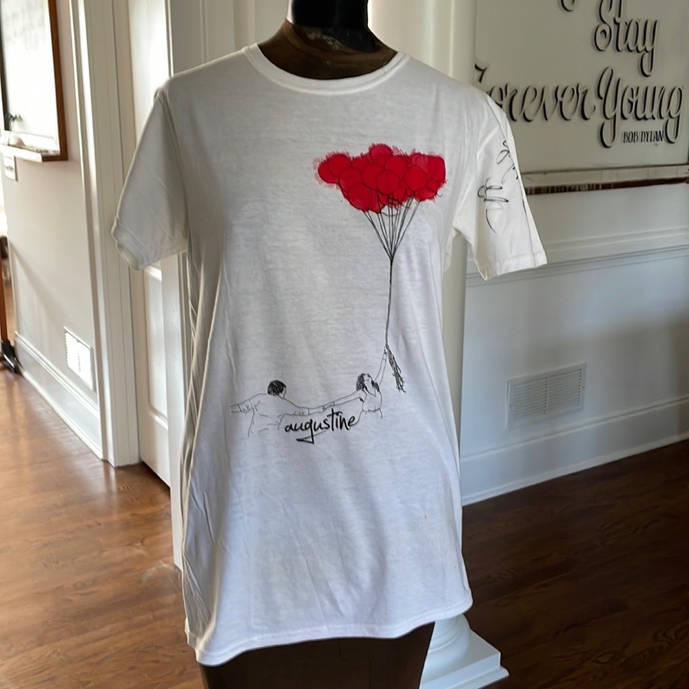 Graphic Concert Tee - Augustine Autographed Band Tee - NEW - FINAL SALE